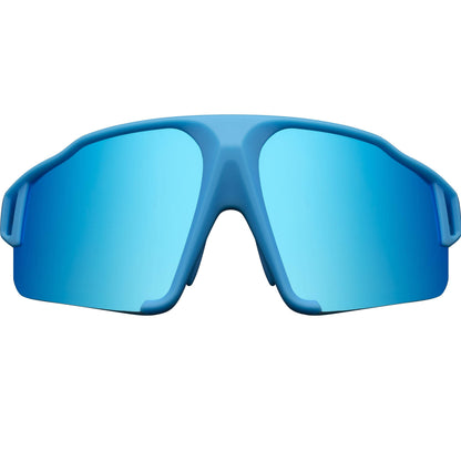 polarisierte Sonnenbrille mit UV400 Schutz Hellblau Unisex ROCKBROS