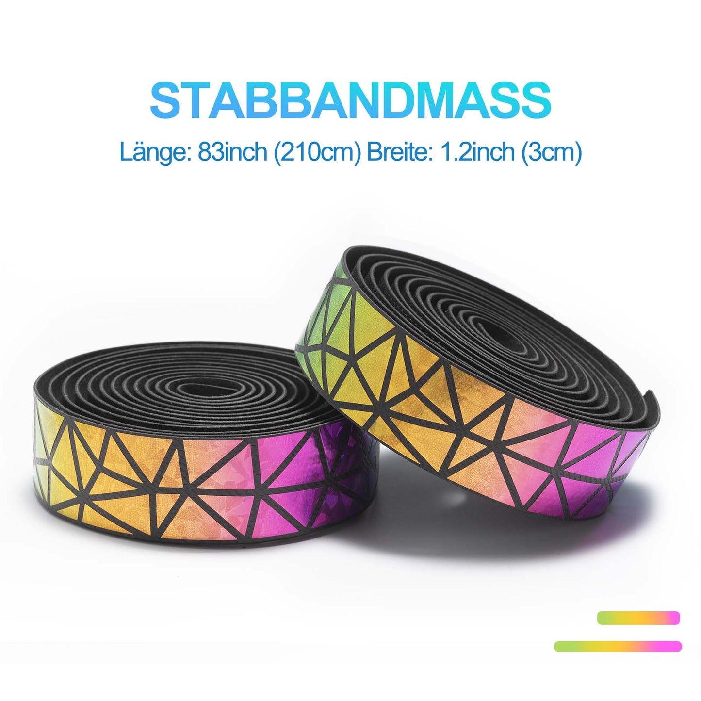 rutschfest Fahrrad Lenkerband für MTB Rennrad 2 Rollen ROCKBROS