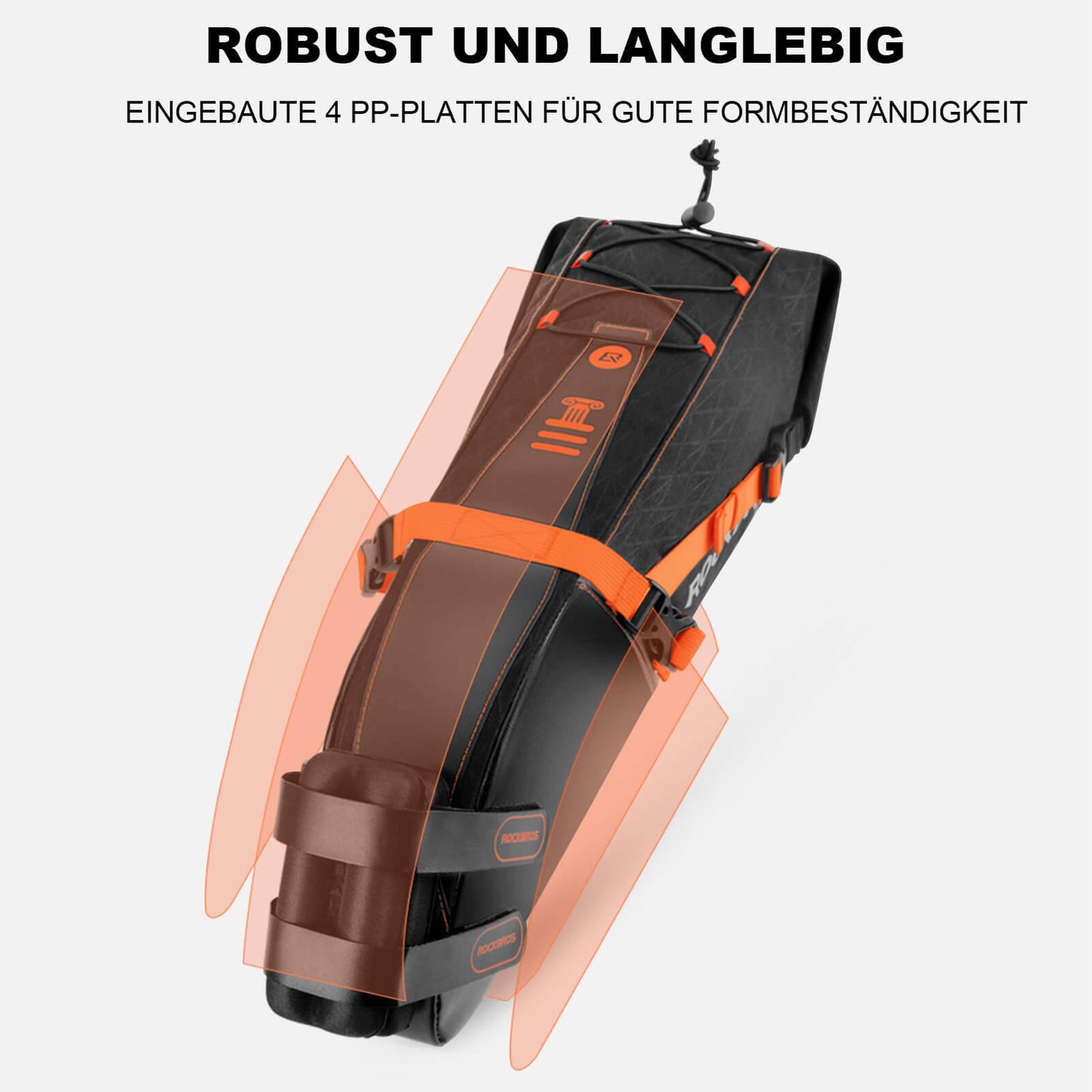 Satteltasche wasserdichte Fahrradtasche für MTB Rennrad10L ROCKBROS