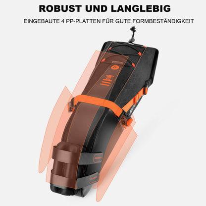 Satteltasche wasserdichte Fahrradtasche für MTB Rennrad10L ROCKBROS