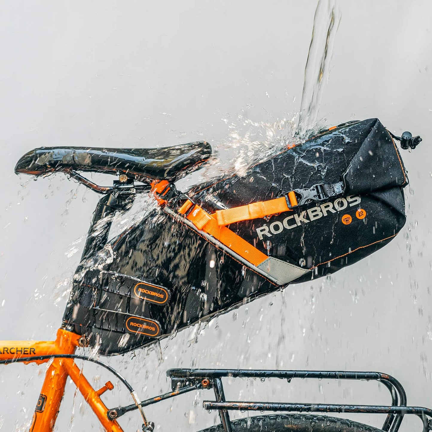 Satteltasche wasserdichte Fahrradtasche für MTB Rennrad10L ROCKBROS