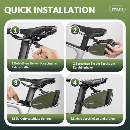 Satteltaschen Wasserabweisend Werkzeugtasche 2024 neuer Stil ROCKBROS