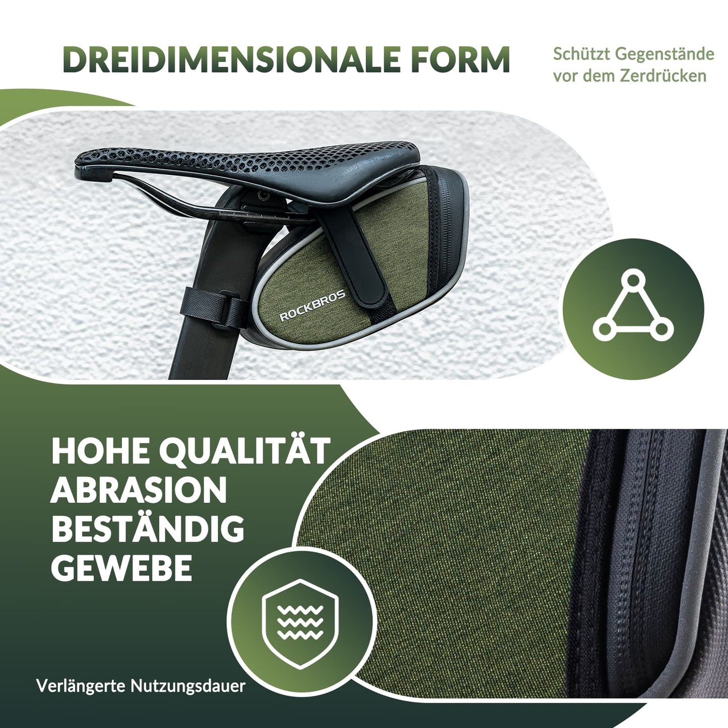 Satteltaschen Wasserabweisend Werkzeugtasche 2024 neuer Stil ROCKBROS