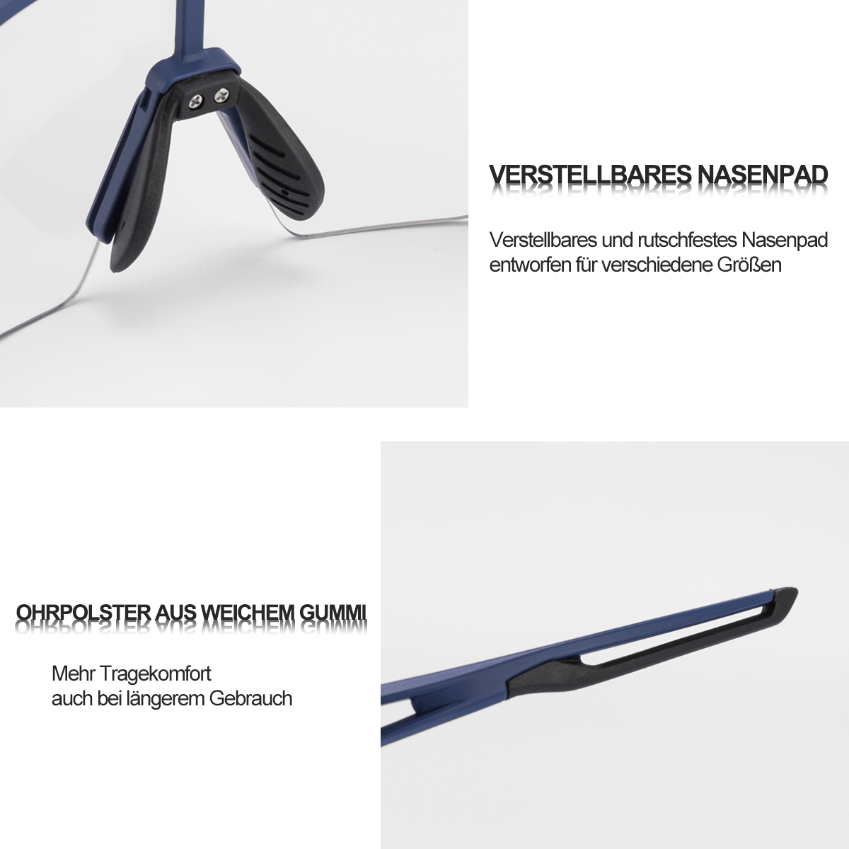 Sonnenbrille für Männer & Frauen UV-Schutz Fahrradbrille ROCKBROS
