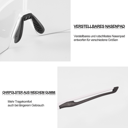 Sonnenbrille für Männer & Frauen UV-Schutz Fahrradbrille ROCKBROS