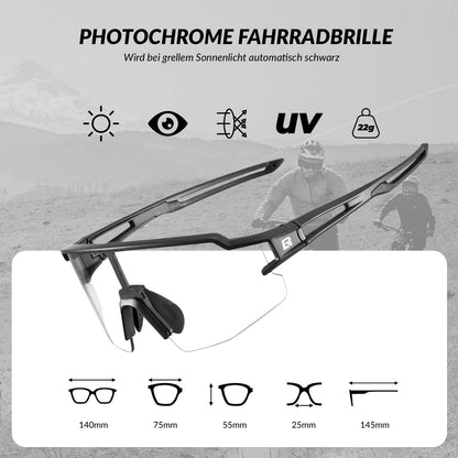 Sonnenbrille für Männer & Frauen UV-Schutz Fahrradbrille ROCKBROS