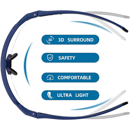 Sonnenbrille für Männer & Frauen UV-Schutz Fahrradbrille ROCKBROS