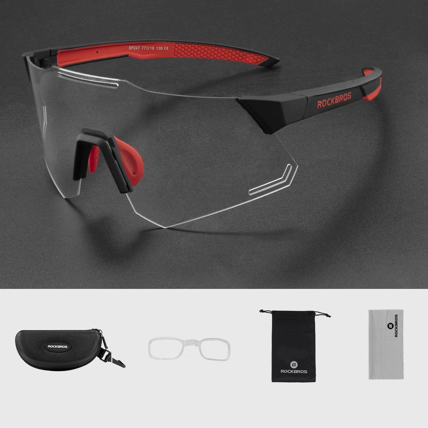 Sonnenbrille UV400 Schutz Radsportbrille für Damen/ Herren ROCKBROS