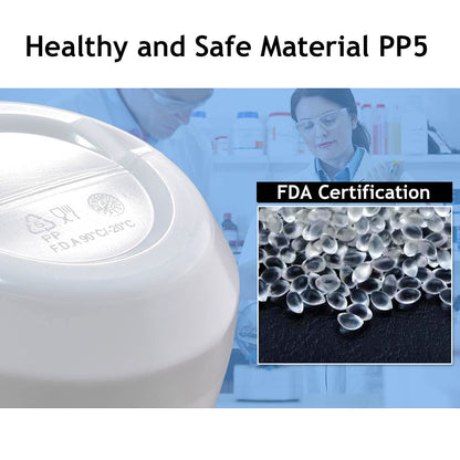 Sport Trinkflasche 600 ml aus PP5 mit Staubschutzhülle geliefert ROCKBROS