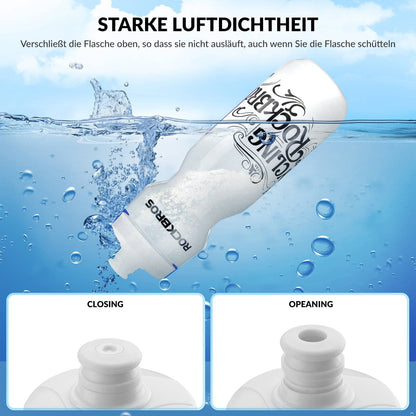 Sport Trinkflasche 750ml Fahrrad Wasserflasche BPA-Frei ROCKBROS