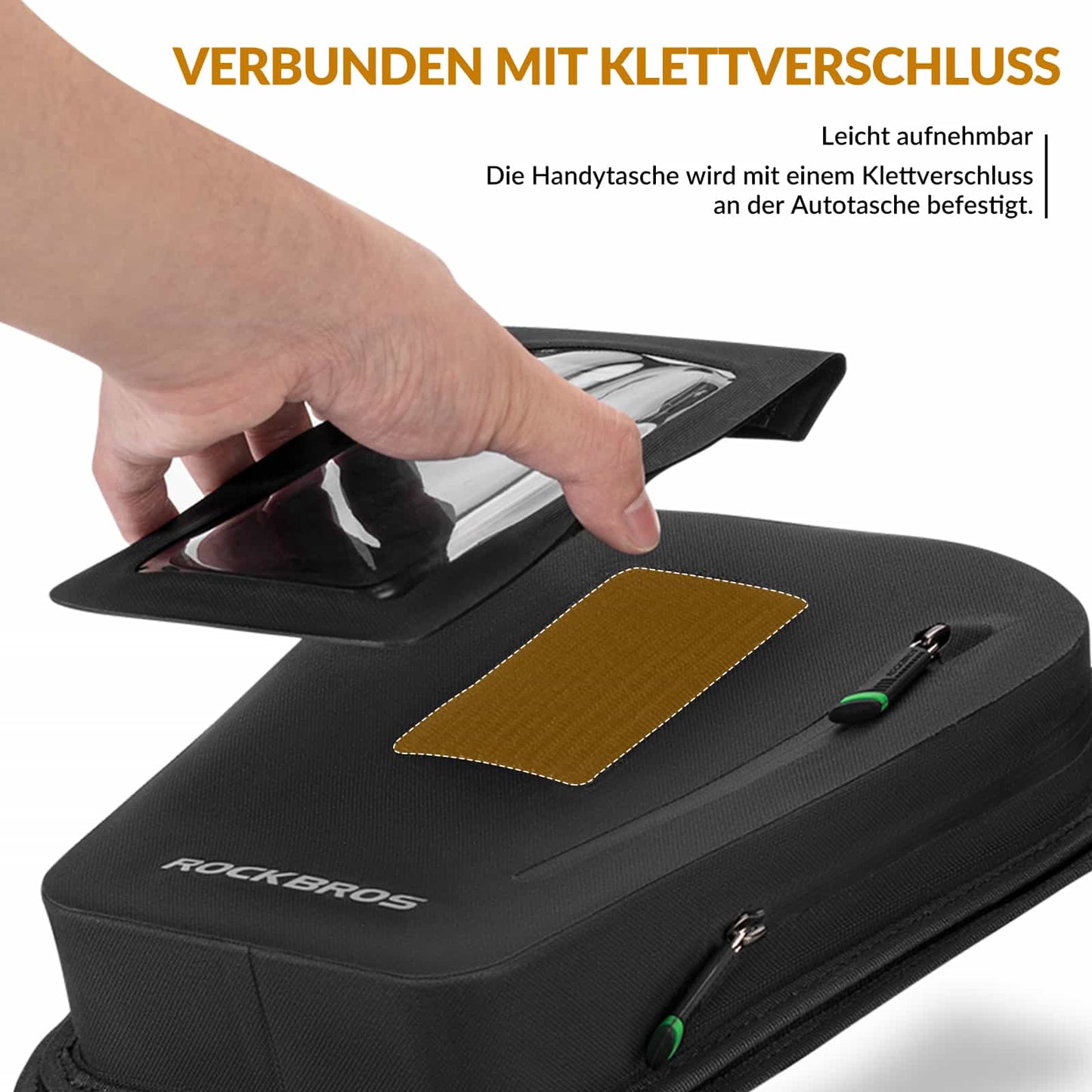 Tankrucksack Motorrad Beintasche mit Magnetische-Absaugung ROCKBROS