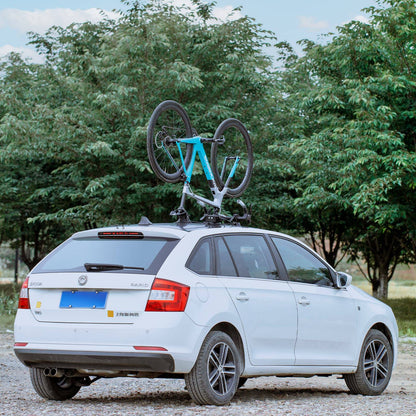 Tragbar Fahrradträger elektrisch Fahrrad Dachträger mit Saugnapf ROCKBROS