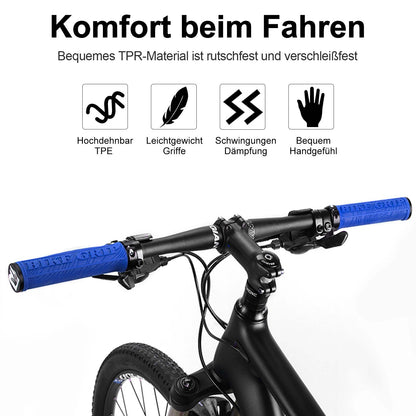 Ultra-Leicht Fahrradgriffe aus Gummi mit Aluminium Lock-on Design ROCKBROS