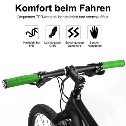 Ultra-Leicht Fahrradgriffe aus Gummi mit Aluminium Lock-on Design ROCKBROS