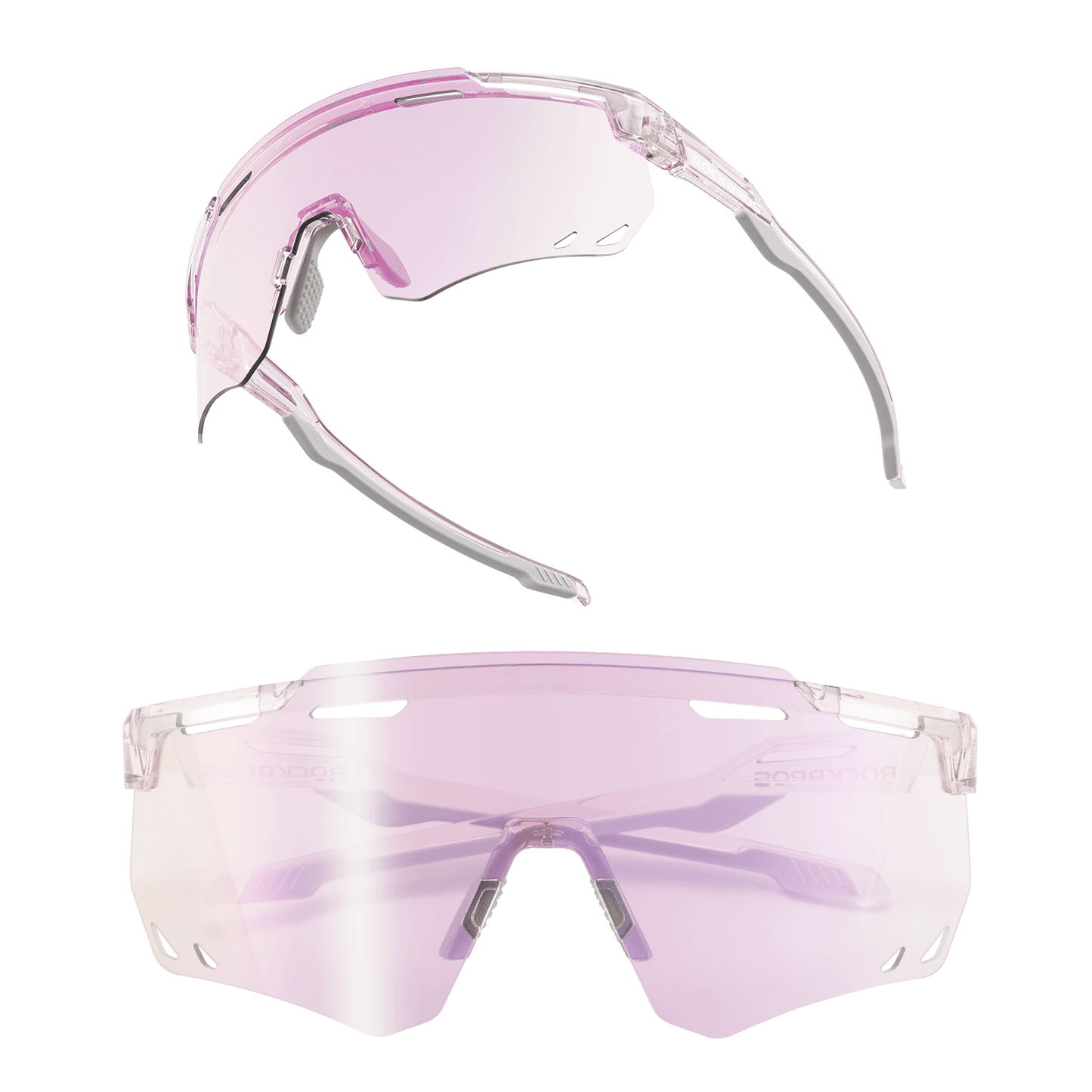 Ultraleicht Fahrradbrille Selbsttönende Sonnenbrille mit UV400-Schutz ROCKBROS