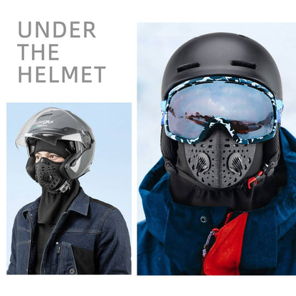 Winddicht & Staubdicht Sturmhaube Balaclava Winter Halswärmer ROCKBROS