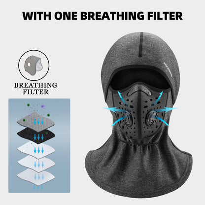 Winddicht & Staubdicht Sturmhaube Balaclava Winter Halswärmer ROCKBROS