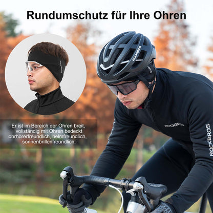 Winter Thermo Radfahren Ohrwärmer Stirnbänder für Männer Frauen ROCKBROS