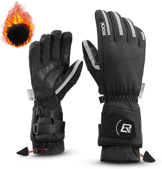 Winterhandschuhe Fahrradhandschuhe Herren Winddicht M-2XL ROCKBROS