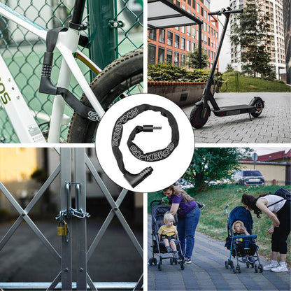 Zahlenschloss mit 4-stelligem Zahlencode 96 cm Länge ROCKBROS