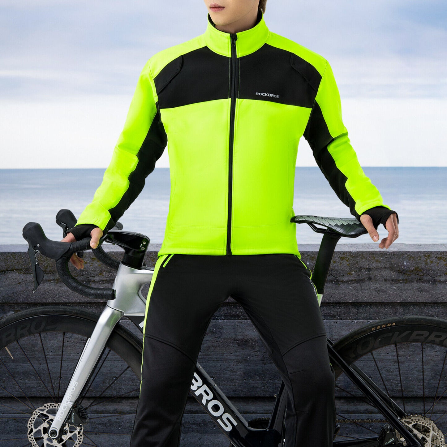 fahrradbekleidung hose ROCKBROS Fahrradbekleidung Hose Windhose Sporthose Winddicht M-4XL – futurebikeshop.de