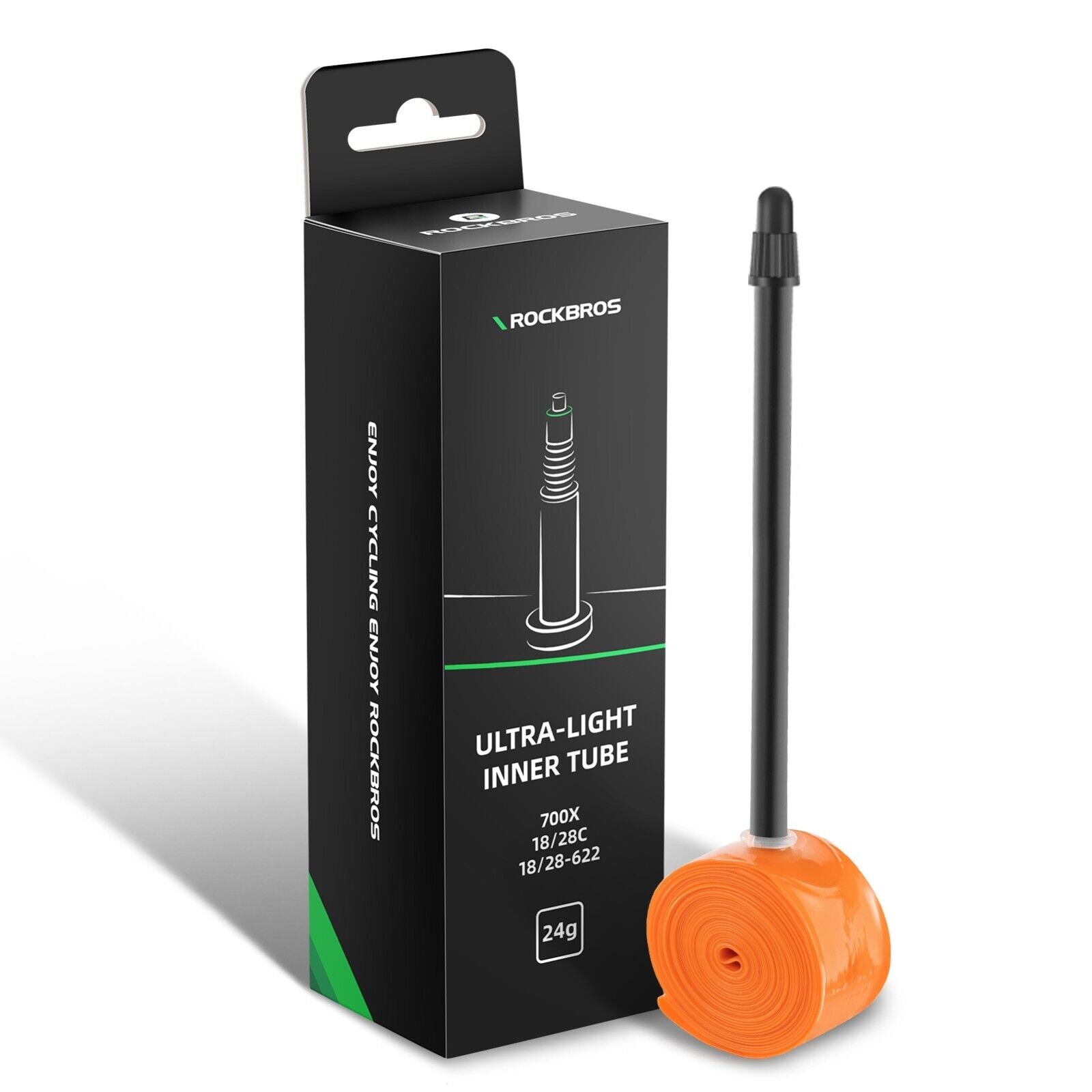 Camere D'Aria Per Bici Strada 700x18-32c - 2 Pezzi Ultra Leggere In TPU Con Valvole Presta - Foto 8