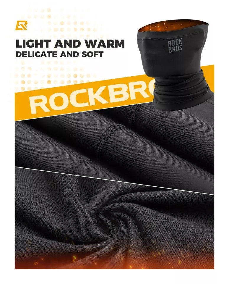 ROCKBROS Halbe Sturmhaube Winter Warm Schlauchschal Nackenwärmer Outdoors Unisex