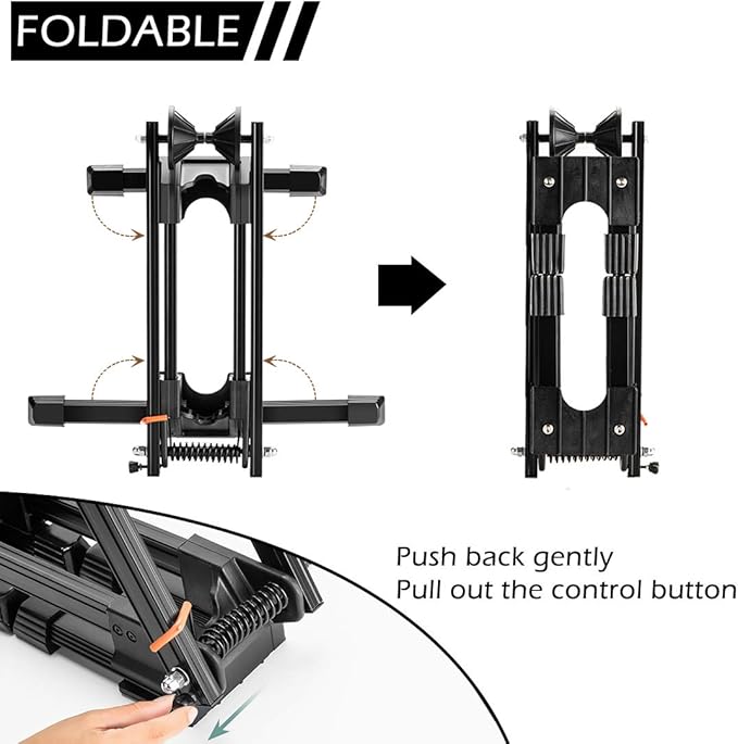 ROCKBROS Fahrrad Ständer Hinterradständer Ausstellungsständer Fahrradhalter Faltbar aus Aluminium