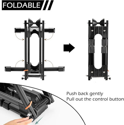 ROCKBROS Fahrrad Ständer Hinterradständer Ausstellungsständer Fahrradhalter Faltbar aus Aluminium