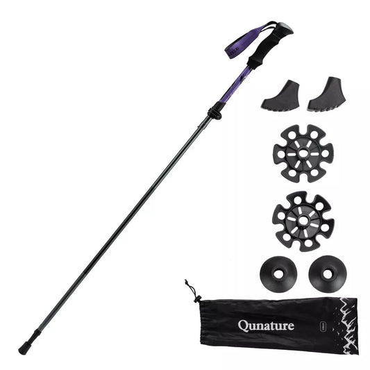 Qunature Trekkingstöcke Wanderstöcke 7075 Aluminium 130cm