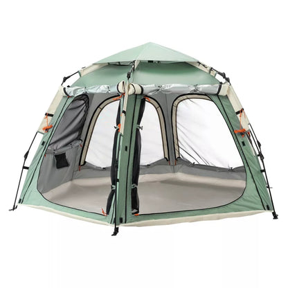 Qunature Campingzelt 2-4 Personen Pop-Up Zelt Kuppelzelt Camping Zelt –