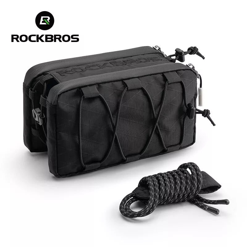 ROCKBROS 1L Fahrrad Doppel Rahmentasche Oberrohrtasche Vorne 5 Farbe für Rennrad MTB