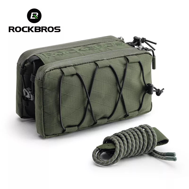 ROCKBROS 1L Fahrrad Doppel Rahmentasche Oberrohrtasche Vorne 5 Farbe für Rennrad MTB