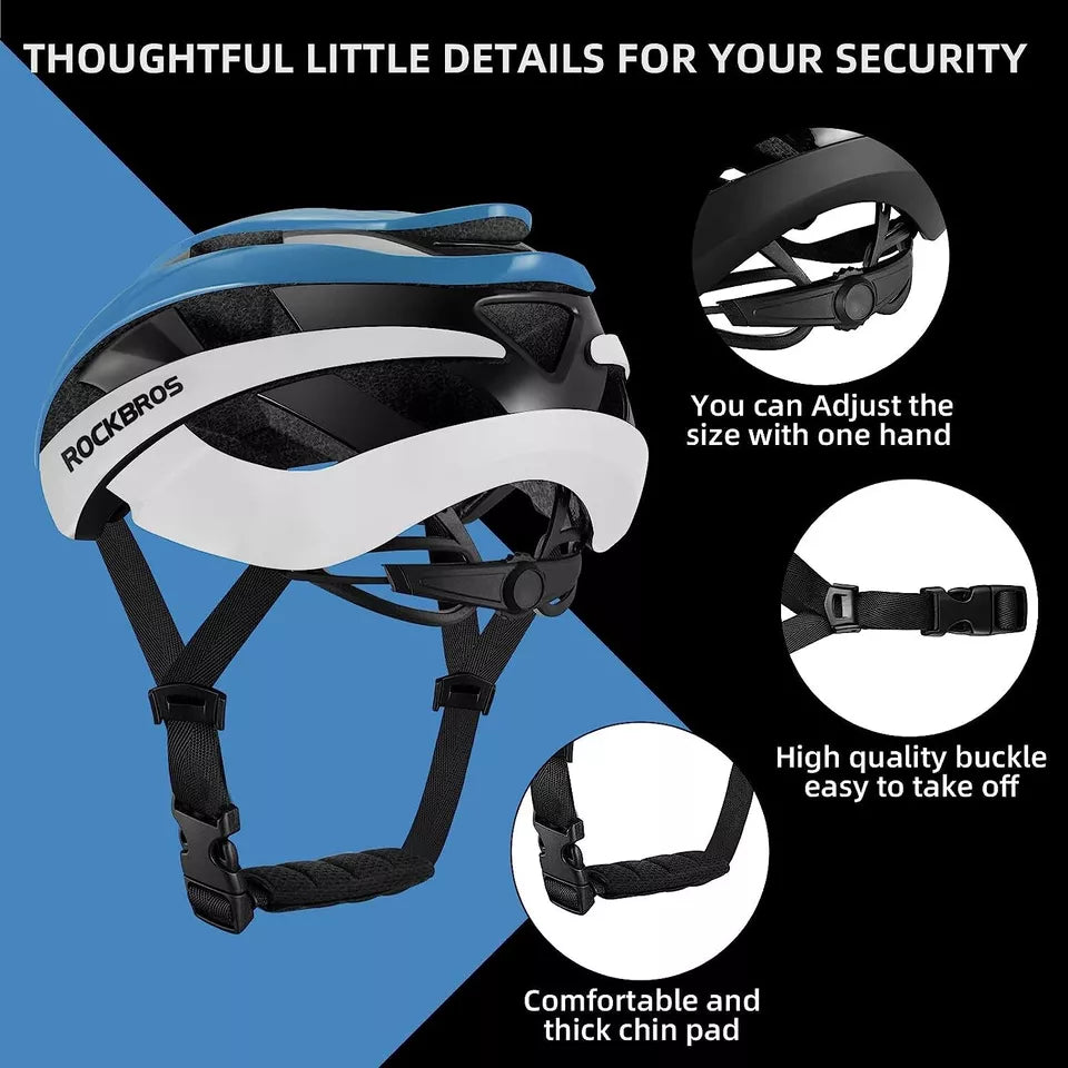 fahrradhelm 40-45 ROCKBROS Fahrradhelm Helm für Damen Herren Radhelm 4 Farbe Schutzhelm – futurebikeshop.de
