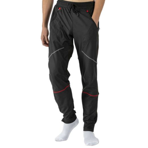 thermo mountainbike hose ROCKBROS Winter Fahrradhose Thermo Mountainbikehose Winddicht Radhose – futurebikeshop.de