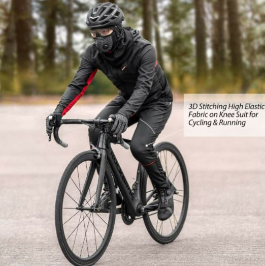 ROCKBROS Winter Fahrradhose Thermo Mountainbikehose Winddicht Radhose Langhose M-4XL