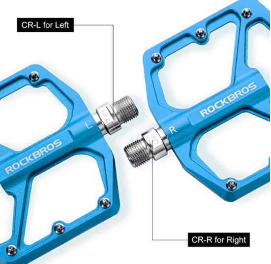 rutschsichere pedale ROCKBROS Fahrradpedale Rennrad Pedale Aluminium Platform Pedale Ultral – futurebikeshop.de