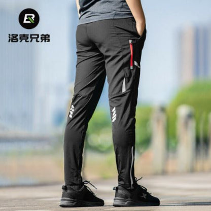 ROCKBROS Fahrradhose Lange Hose Radfahren Herren Sport Lässige Schwarz