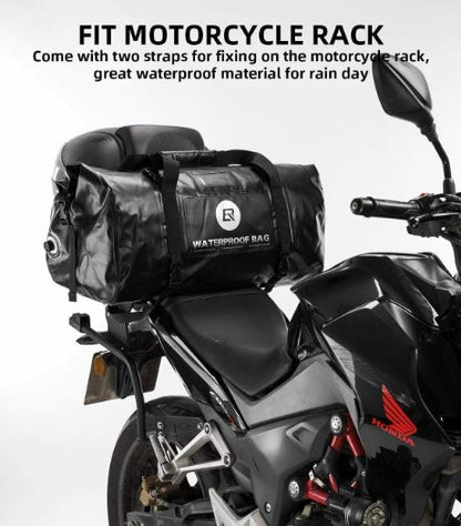 ROCKBROS Motorradtasche Wasserdicht Satteltasche 20L/40L Gepäckträgertasche PVC