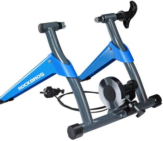 ROCKBROS Rollentrainer Heimtrainer Fahrradtrainer für Fahrrädder Kabel Kontroller 8 Stufen