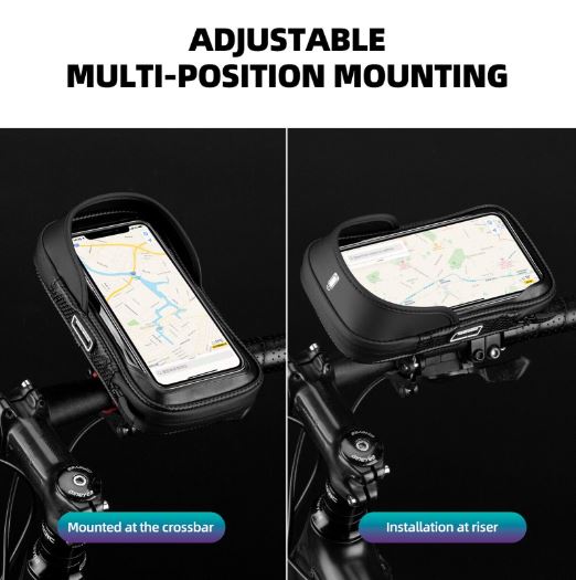 Lawen Creative Fahrrad Handyhalterung - Wasserdichte Lenkertasche Für 4,7-6,8 Zoll