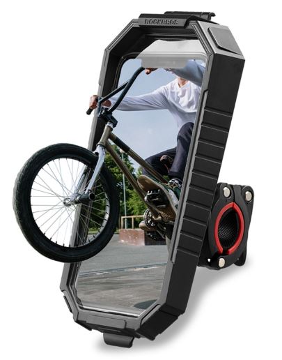 WOZINSKY Handyhalter Fahrrad Handyhalter Motorrad Lenkerhalterung Universal  Rotation 360 ° Outdoor Fahrrad Motorrad und Roller
