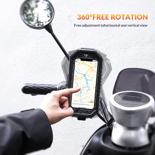 360 Fahrrad Motorrad Handy Halterung Smartphone Halter Wasserdicht Bis 6,7  Zoll The Best One