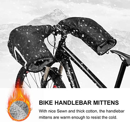 lenkerstulpen rennrad ROCKBROS Lenkerstulpen Lenker Handschuhe für Fahrrad Motorrad Roller S – futurebikeshop.de