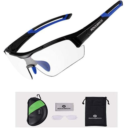 ROCKBROS 10111 Sonnenbrille Photochromatische Radbrille