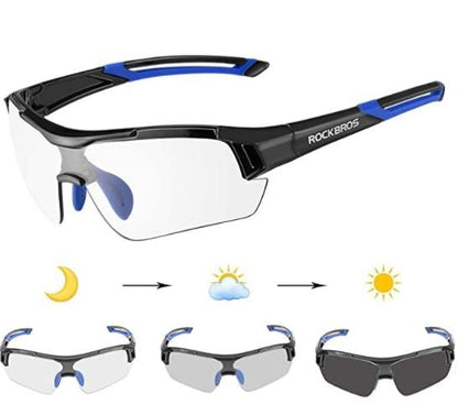 ROCKBROS 10111 Sonnenbrille Photochromatische Radbrille