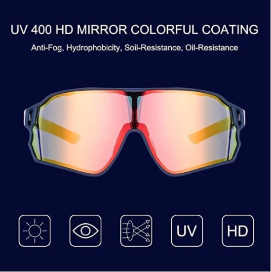 polarisierende fahrradbrille Fahrradbrille Polarisiert ROCKBROS UV400-Schutz