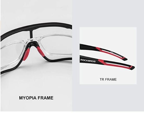 fahrradbrille transparent Photochrome Fahrradbrille ROCKBROS UV400 Selbsttönend
