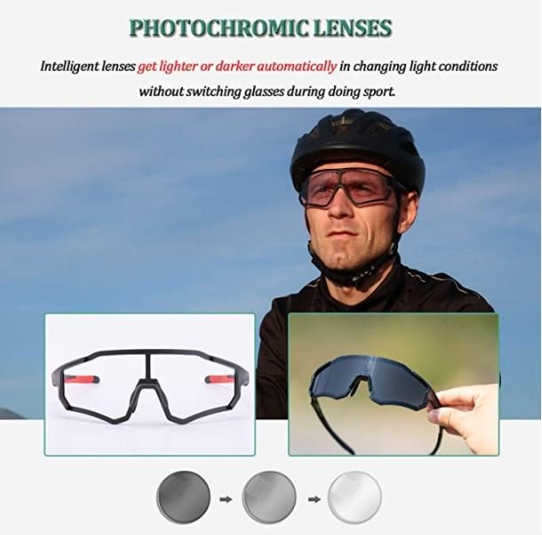 fahrradbrille selbsttönend Fahrradbrille Selbsttönende ROCKBROS 10181