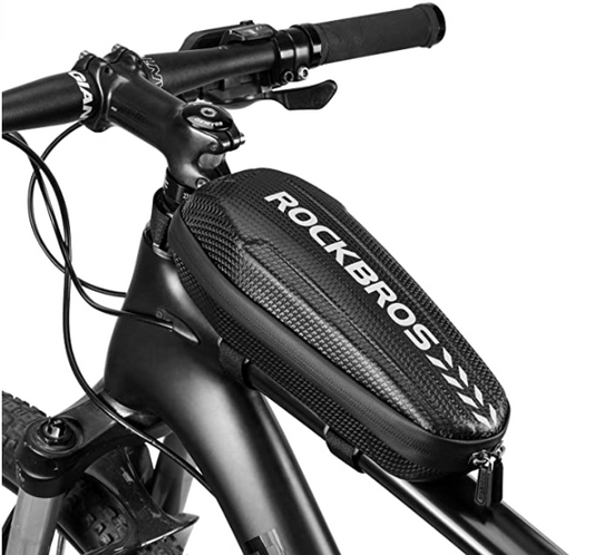 ROCKBROS B6 Fahrrad Rahmentasche Wasserdicht Schwarz L 1.5L / M 1.1L